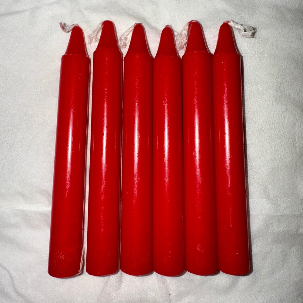 Red Chime Candles